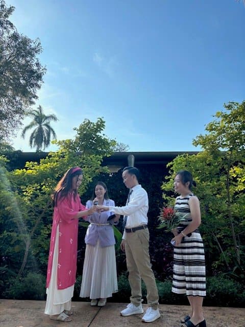 Celebrant for Vy & Toan