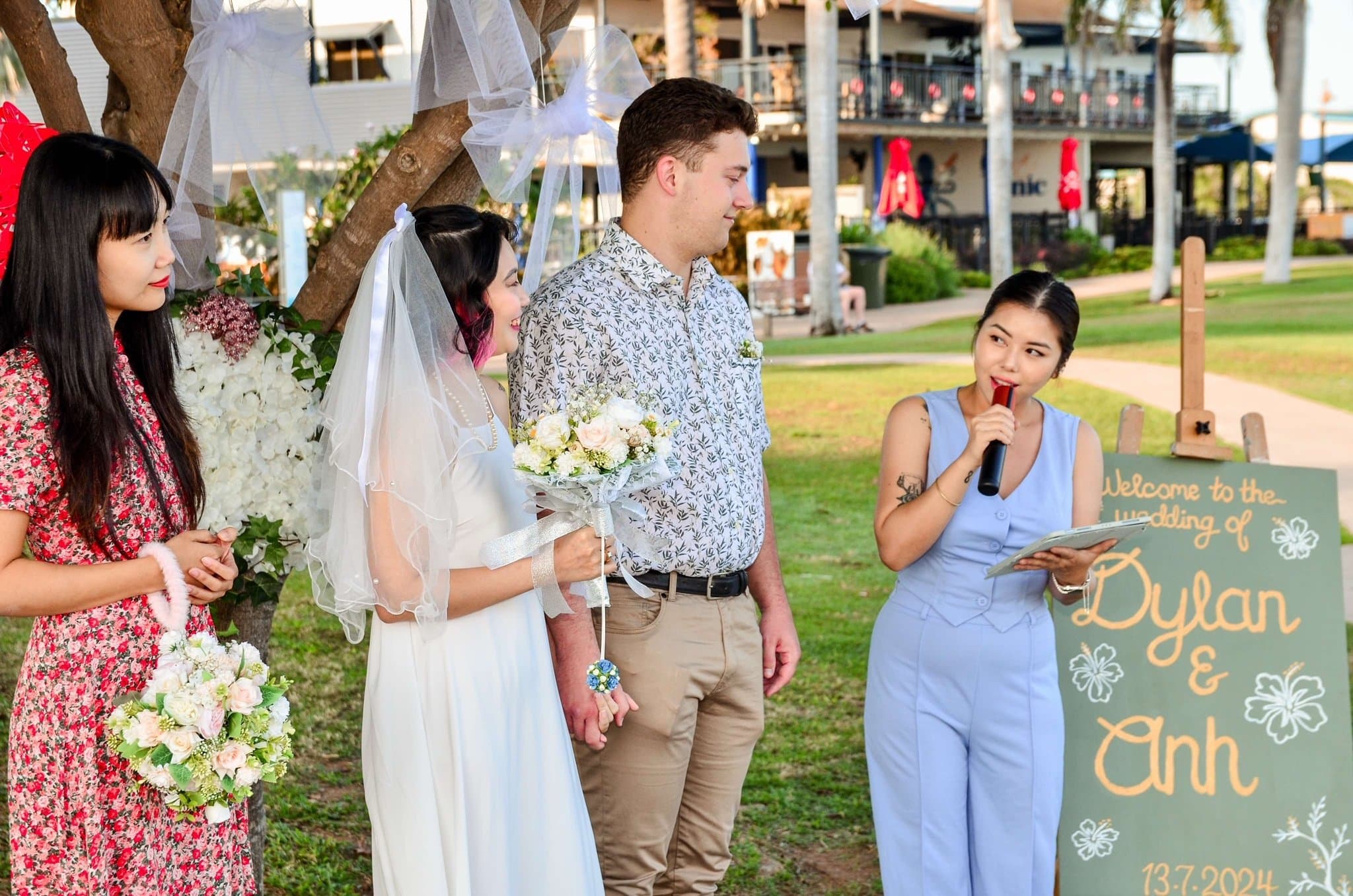 Celebrant for Que Anh & Dylan
